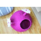 Floral Eco-friendly Cat Bed