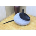 Felt Mickey Mouse Design Cat Bed