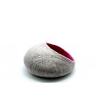 Wide opening Felted Cat Cave-